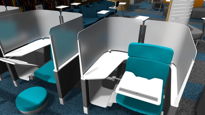 CRAI Nivel 3 / Sede Claustro 3D Model