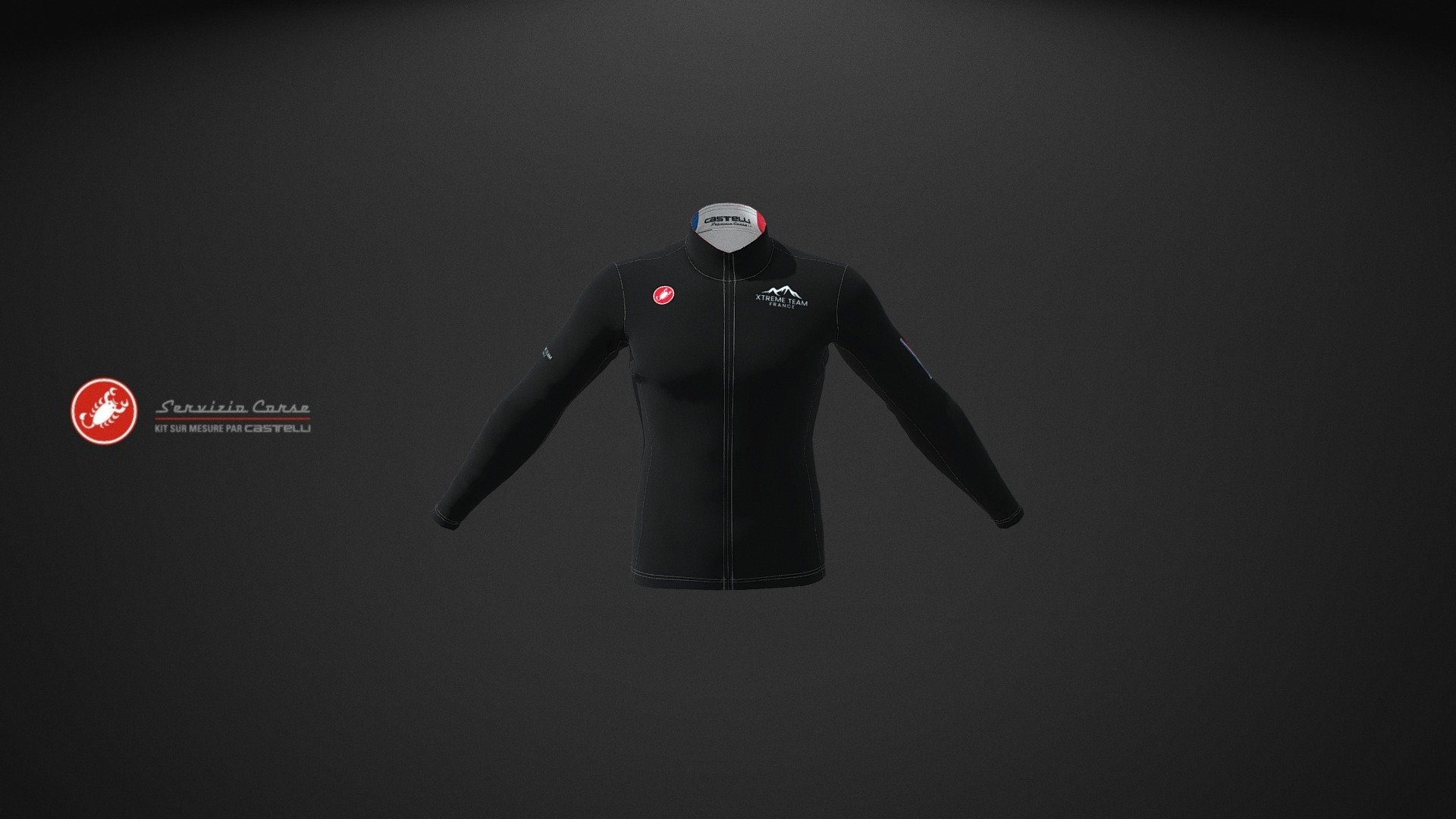 xtrem team - maillot thermal 2 - 3D model by dagg.distribution [627eae4 ...