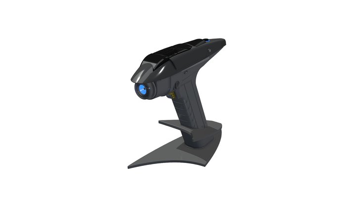 SEC 31 Phaser - Star Trek - Printable 3d model 3D Model