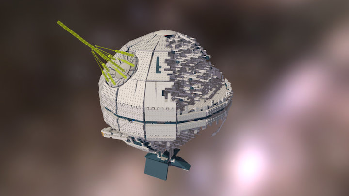 10143 - Death Star II 3D Model