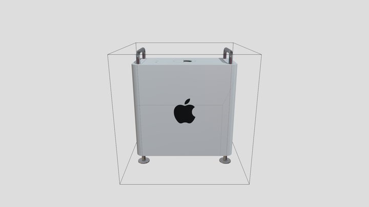 Apple Mac Pro (2023) 3D Model