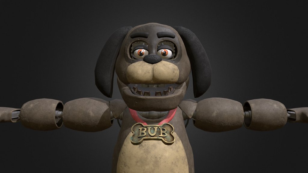 [CUSTOM] FNAF HW: Bub The Dog (AKA Sparky)