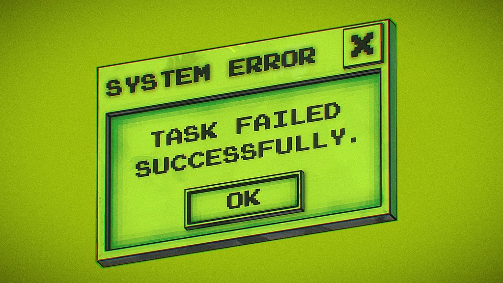 TASK FAILED WINDOW