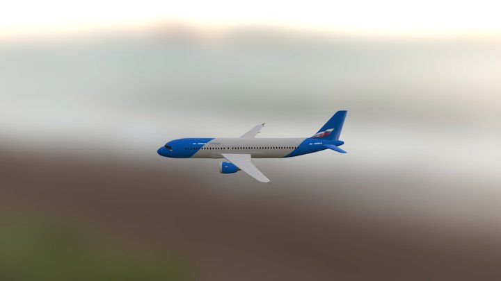 Airbus A-320 3D Model