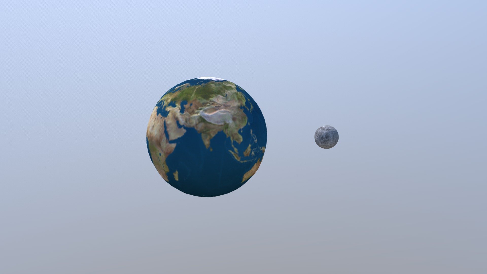 earth and moon viewer