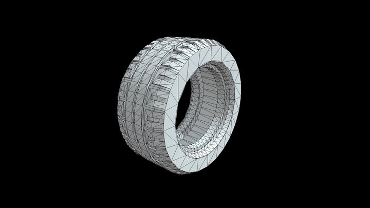Tire 30.4 x 14 VR 3D Model