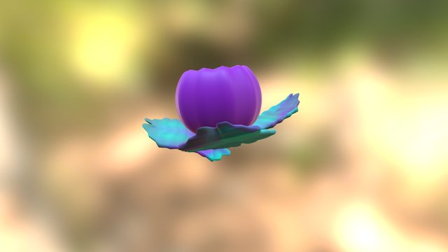Bakkeblomst 3D Model