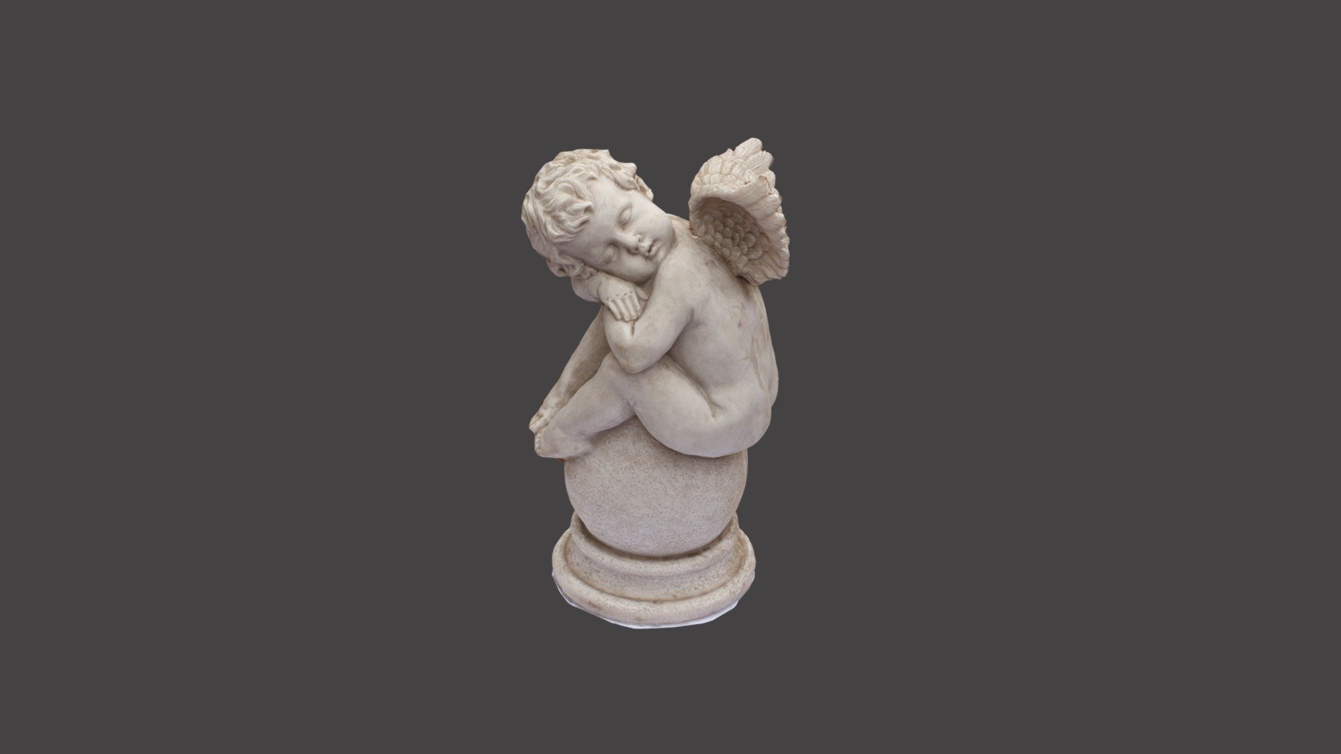 6XXXXXXXX Photogrammetry Cherub - Download Free 3D model by Dr.Paripas ...