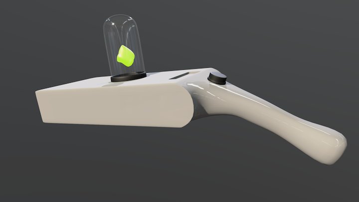 Rick and Morty Portal Gun 3D Model