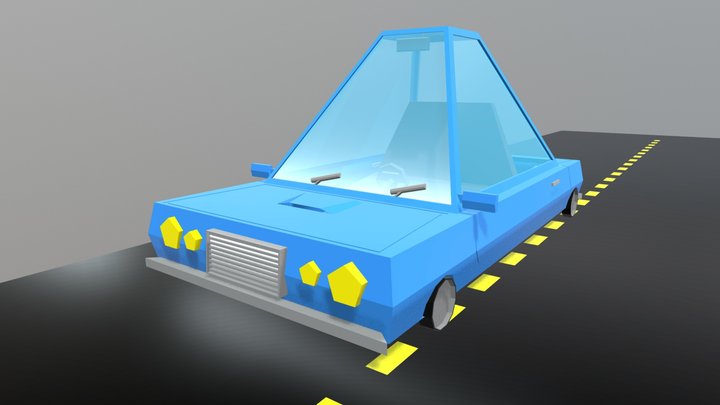 Beto´s Car 3D Model