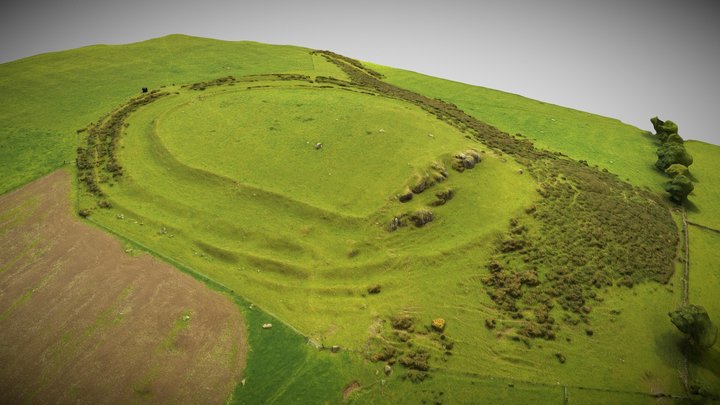 Barra Hill 3D Model