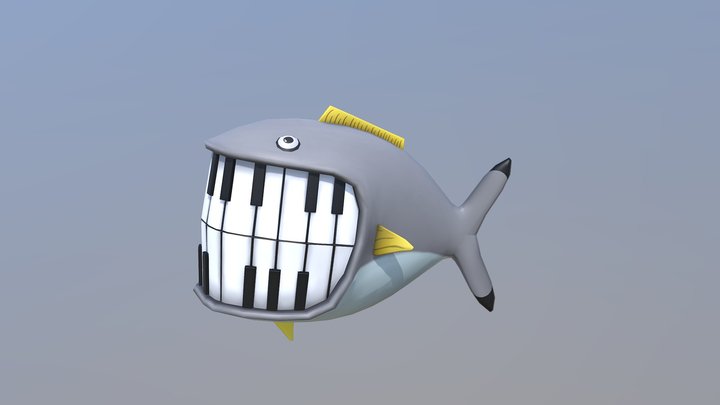 Piano Tuna 3D Model