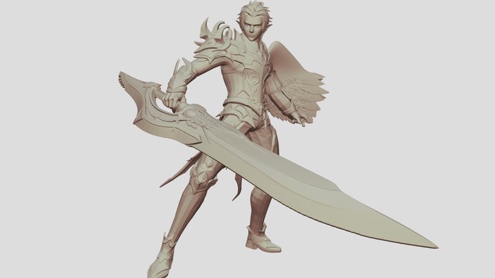 Lineage 2 Doombringer 3D Model