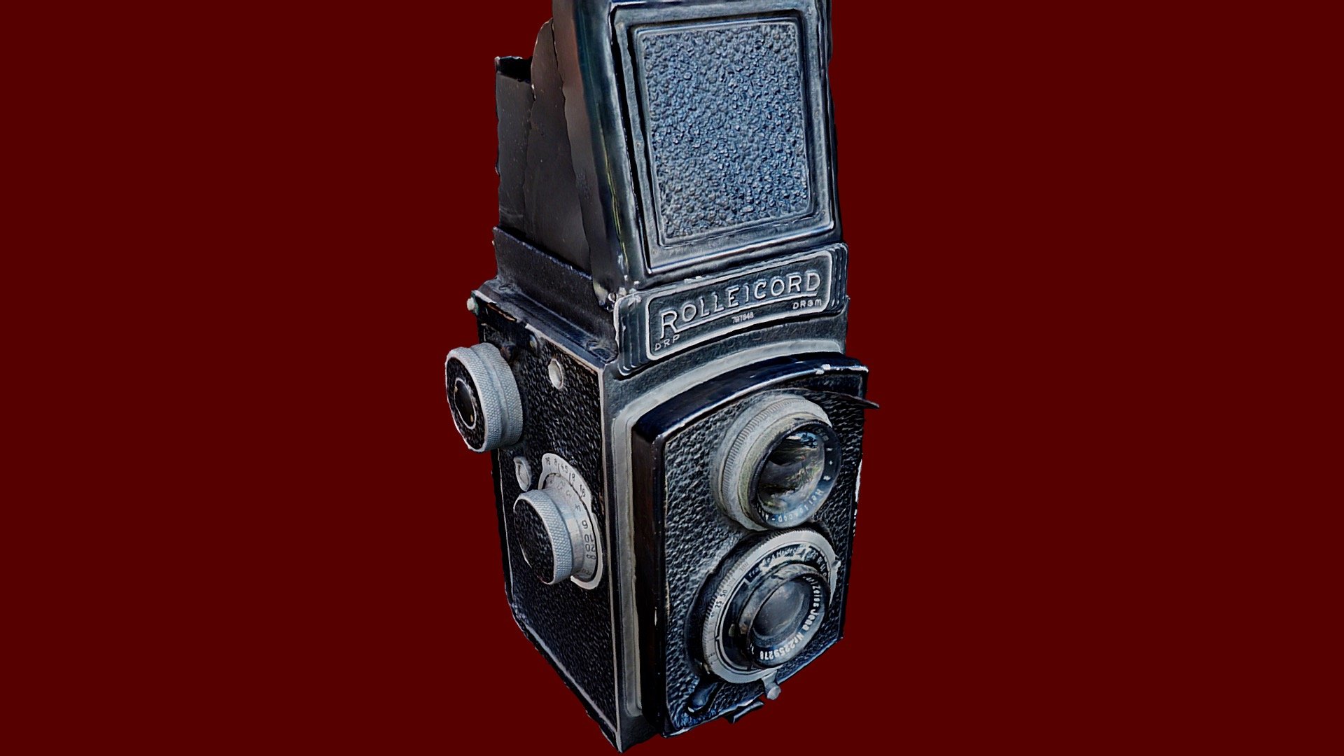 Rollei 2 - 3d Model By Hamilton Public Library [6284b10] - Sketchfab