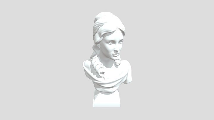 Female Bust 1 3D Model