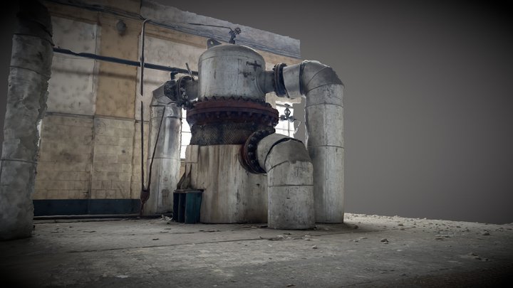 Factory devices 01 3D Model