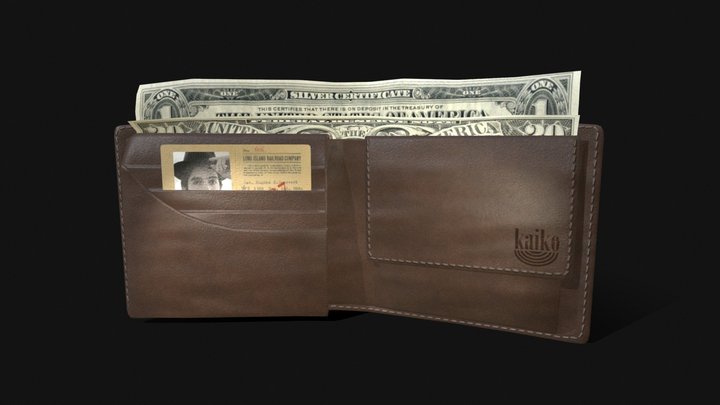 Wallet 3D Model