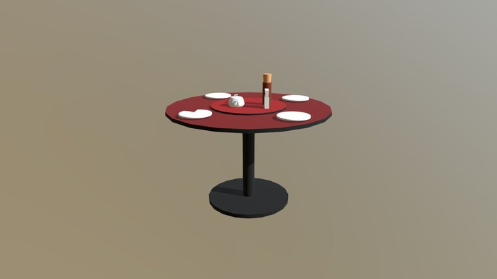 Chinese Table 3D Model