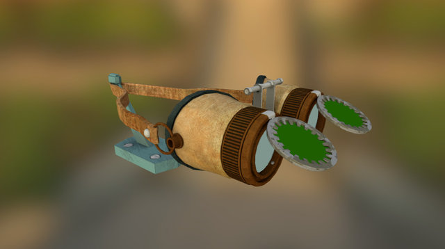 Goggles 3D Model