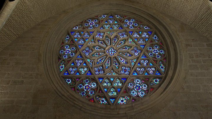 Rose Window - Valencia Cathedral, Spain 3D Model
