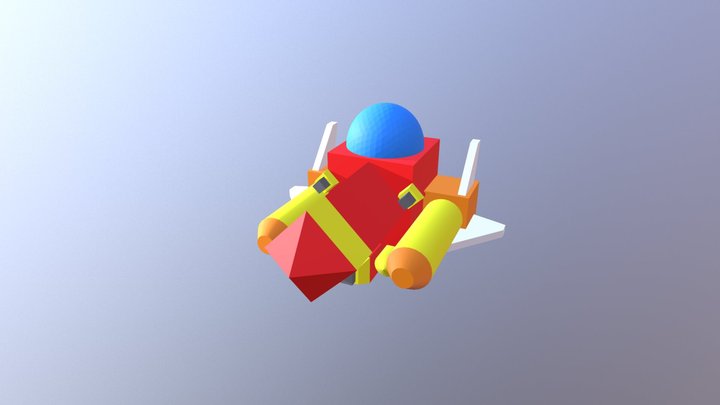 Gummi Ship | Kingdom Hearts 3D Model