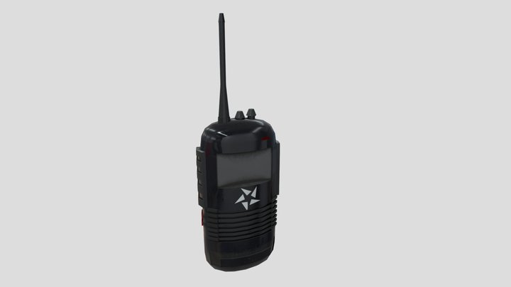 Walkie Talkie 3D Model