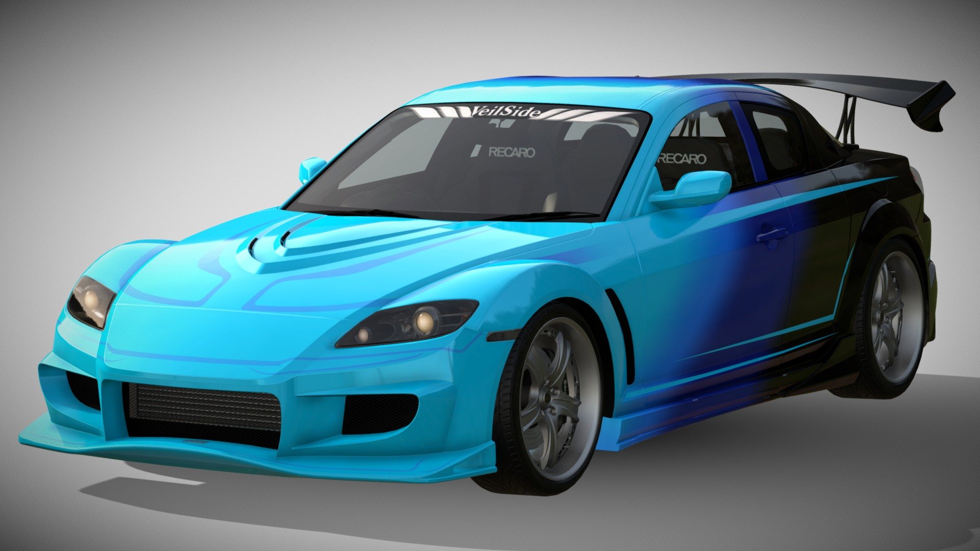 2004 VeilSide D1-GT Mazda RX-8 Tokyo Drift - Download Free 3D