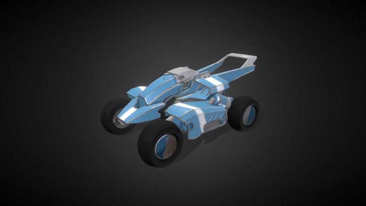 Cybercar DK 3D Model
