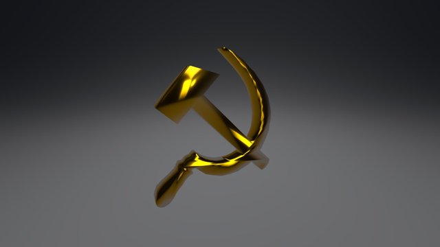 hammer and sickle 3D Model