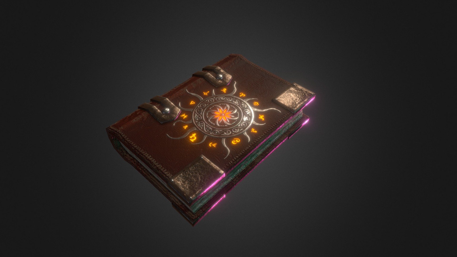 Magic Book - Download Free 3D model by Jom (@jom239300891) [628b850