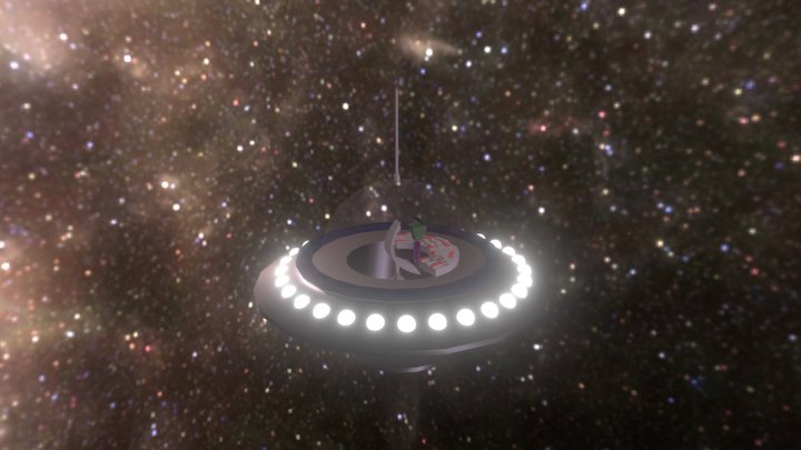 Saucer One 3D Model