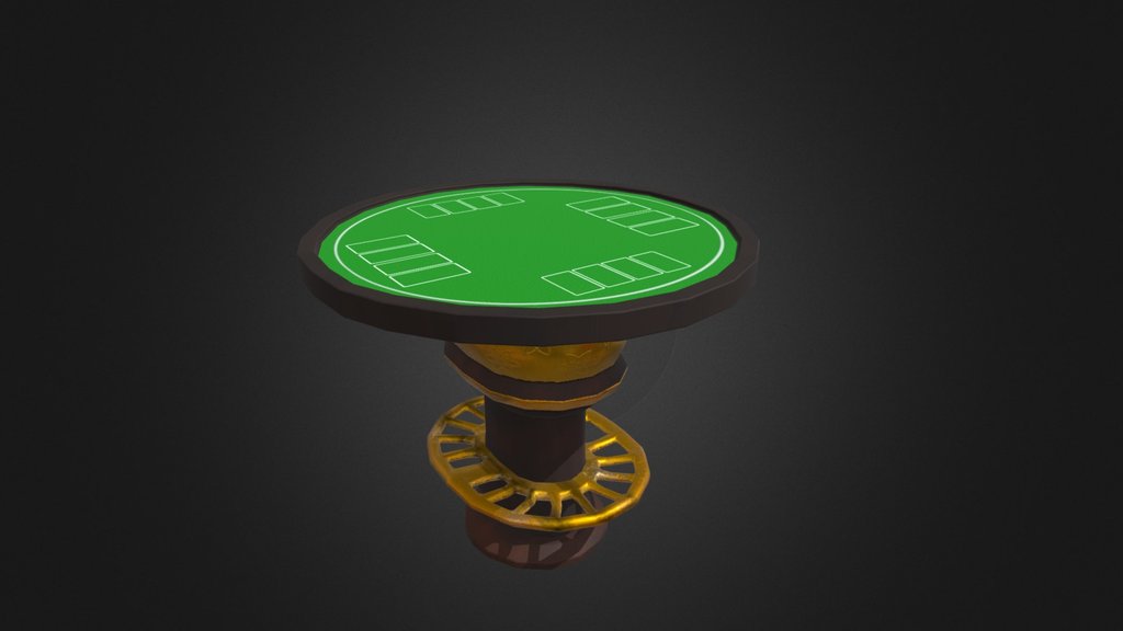 Simple Poker Table