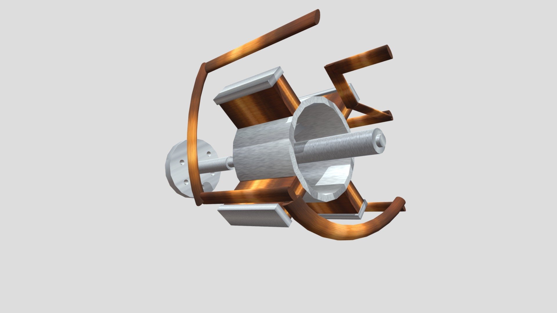 Modelo 3D Studio Max - Motor - Marlie Ramirez