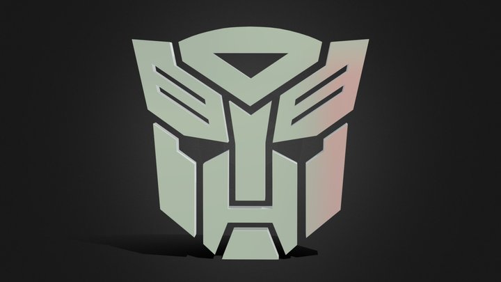 Autobots Logo 3D Model