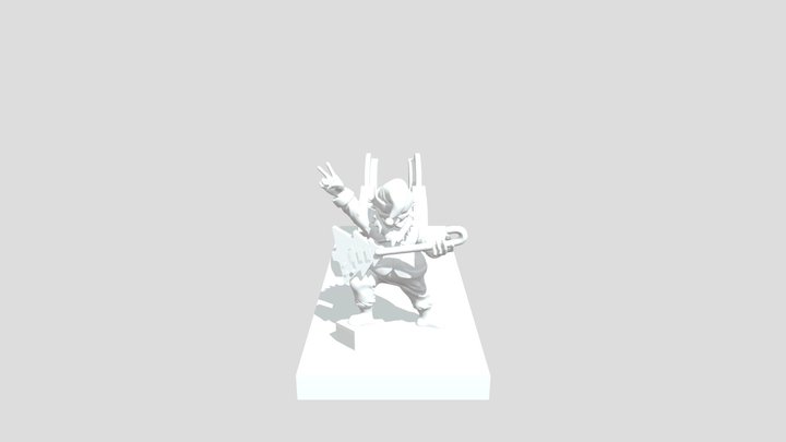 SANTA ROCK 3D Model