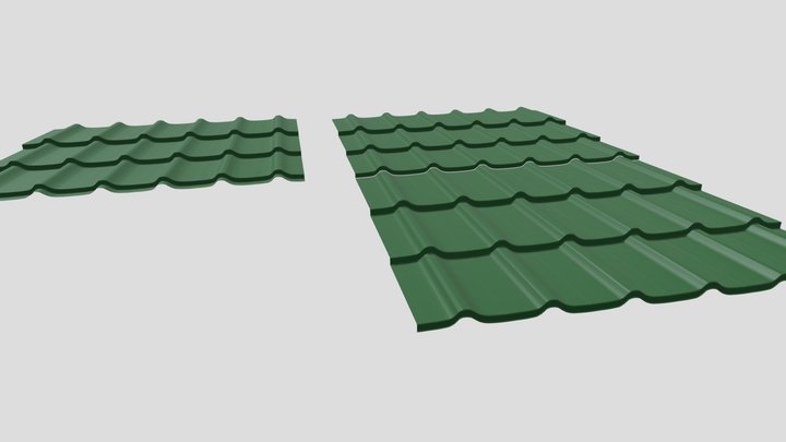 metall roof 3D Model