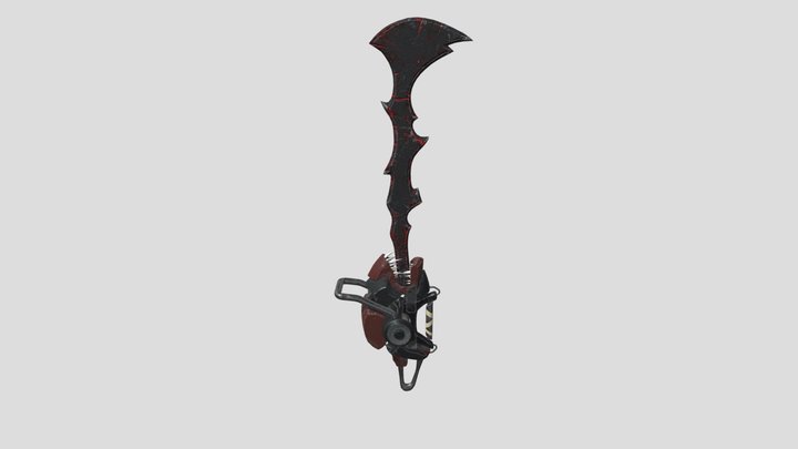Chainsaw Sword 3D Model