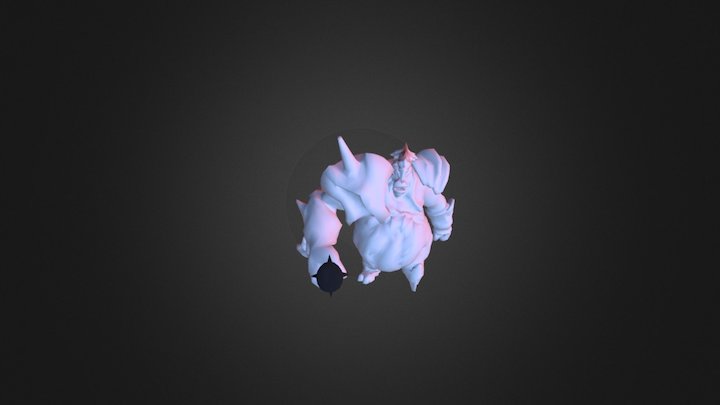 Pig Walk 3D Model