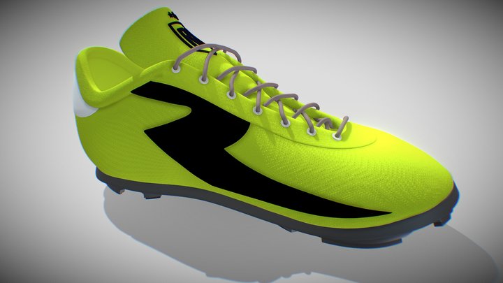 Sepatu Bola 3D Model