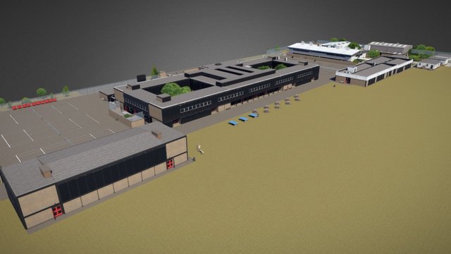 Smithdon High School - Hunstanton 3D Model