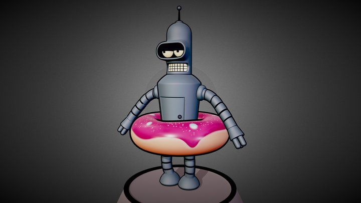 Bender - Summer Vibes 3D Model