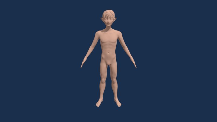 Character_01_WIP 3D Model