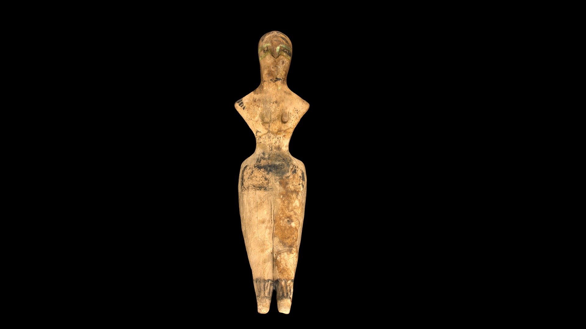 Predynastic Female Figurine Download Free 3D model by danderson4