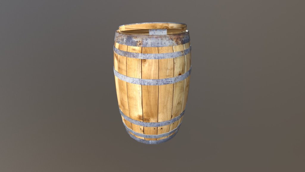 Wooden Barrel