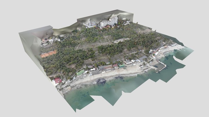 Ukraine - Odesa - Trasa Zdorovya 3D Model
