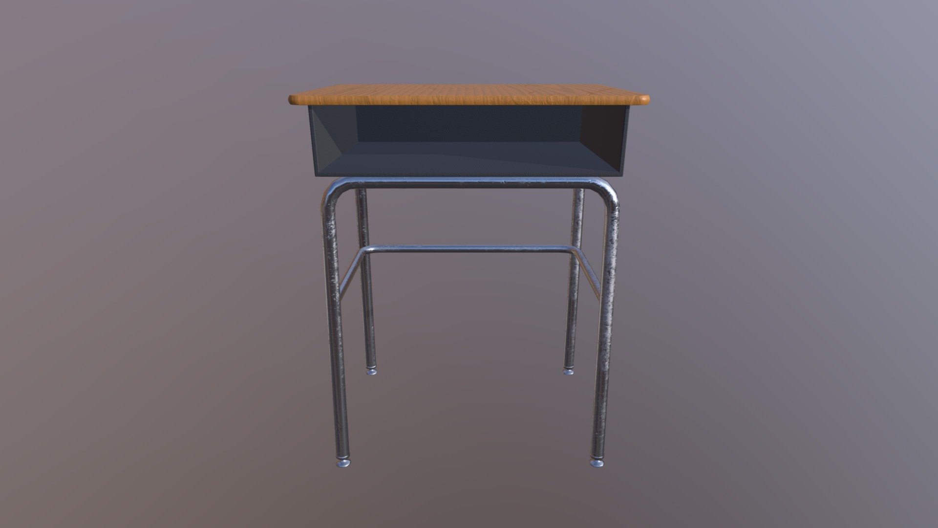 School Desk - 3D model by Nicholas Sharp (@elessar7) [6292106] - Sketchfab