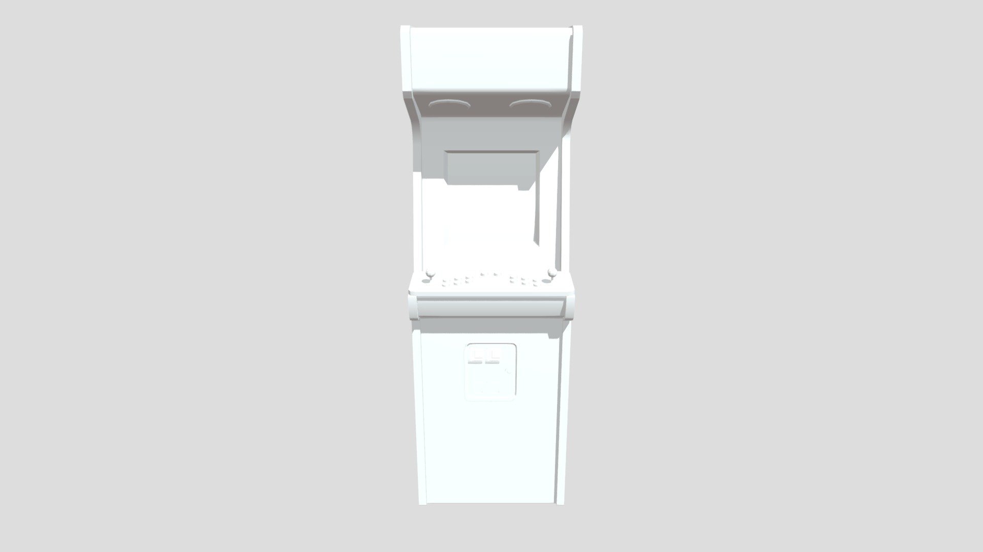 Arcade Cabinet Model