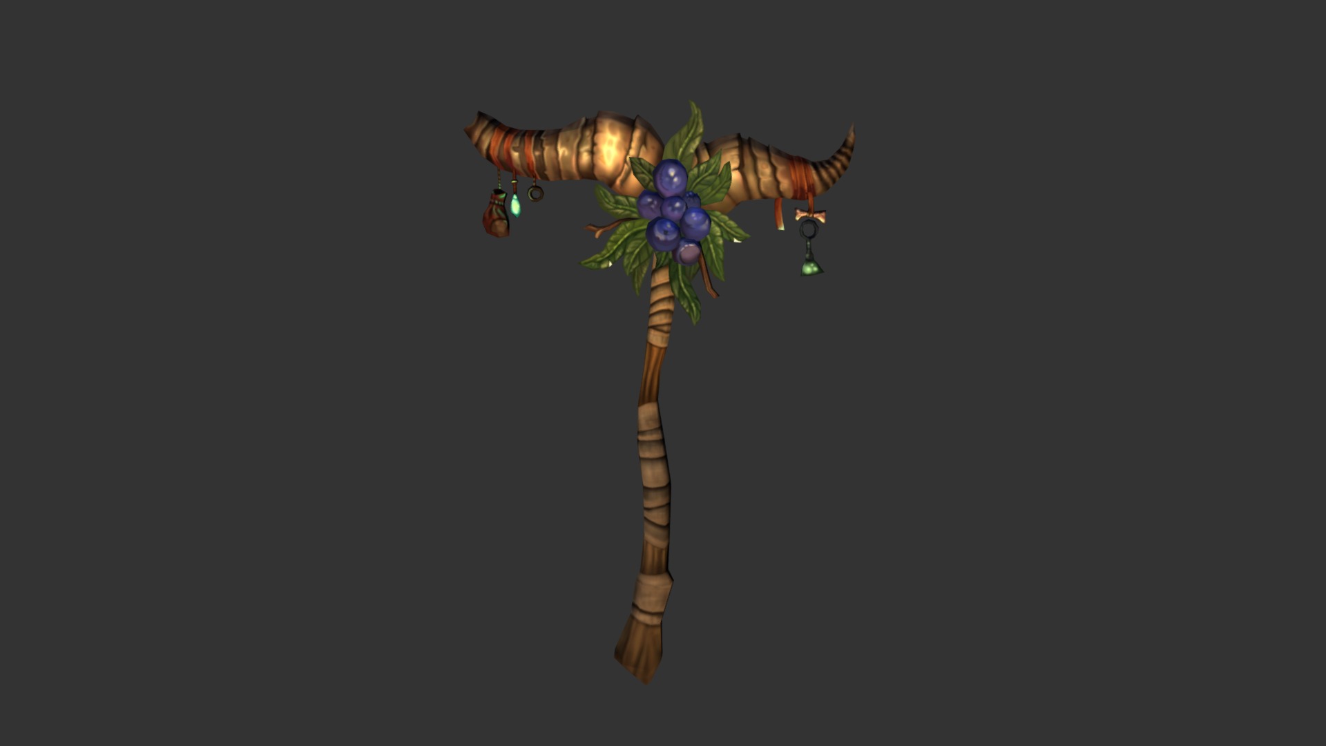 Druids Staff - 3D model by Aaron Lutes (@alutes01) [6293cf1] - Sketchfab