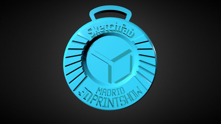 Sketchfab Badge #1 - Madrid 3D Print Show