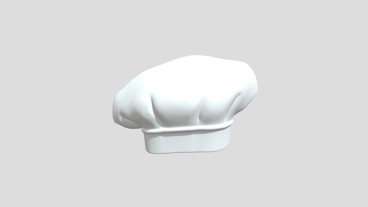 chef hat 3D Model